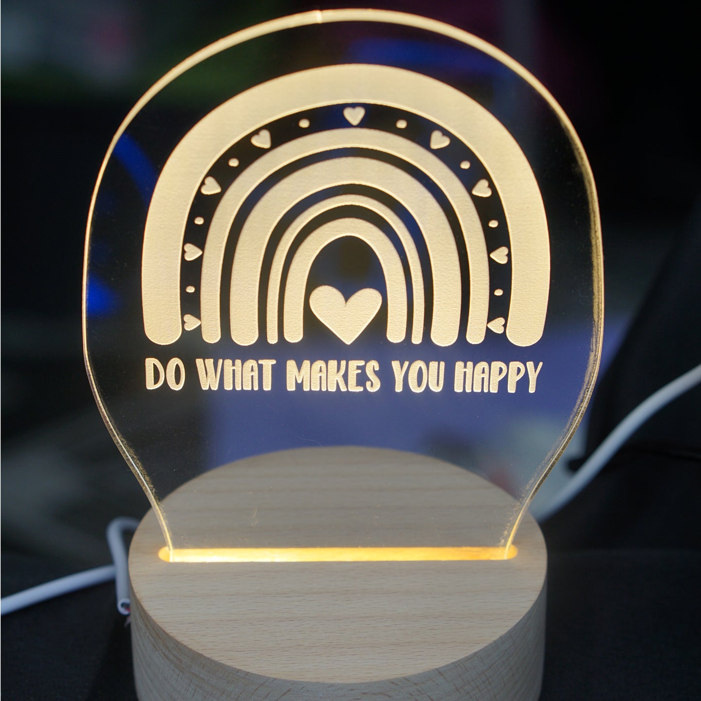 Holo Lamp: Do What Makes You Happy