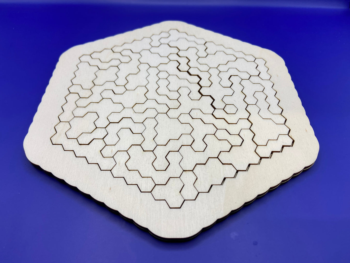 Honeycomb Wooden Jigsaw Puzzle